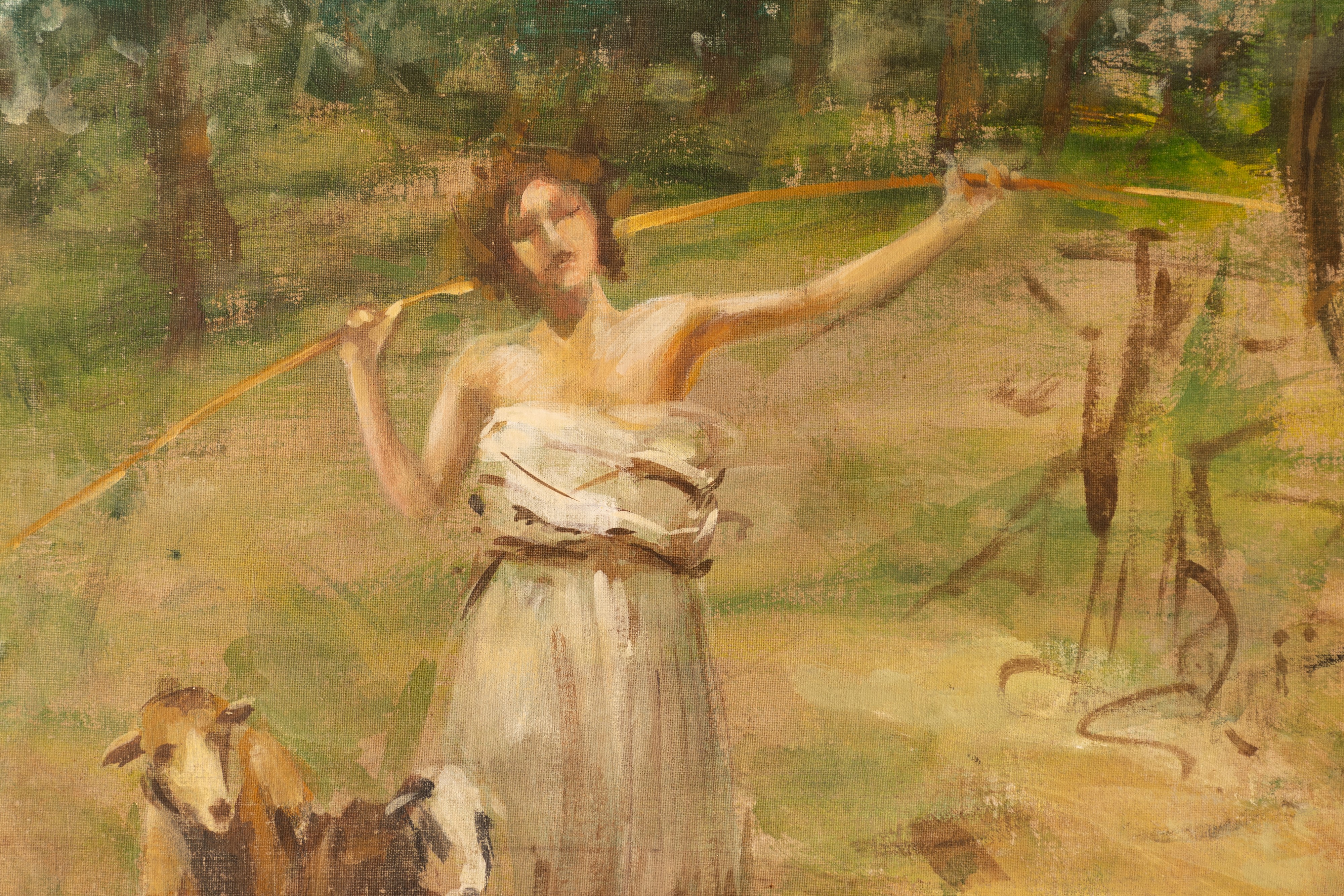 Francesco Paolo Michetti - Il Ritorno della Pastora