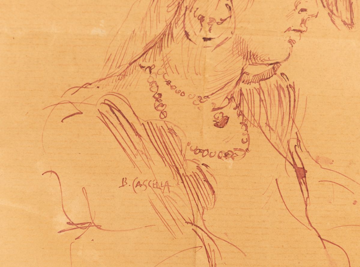 Basilio Cascella - Mietitrice