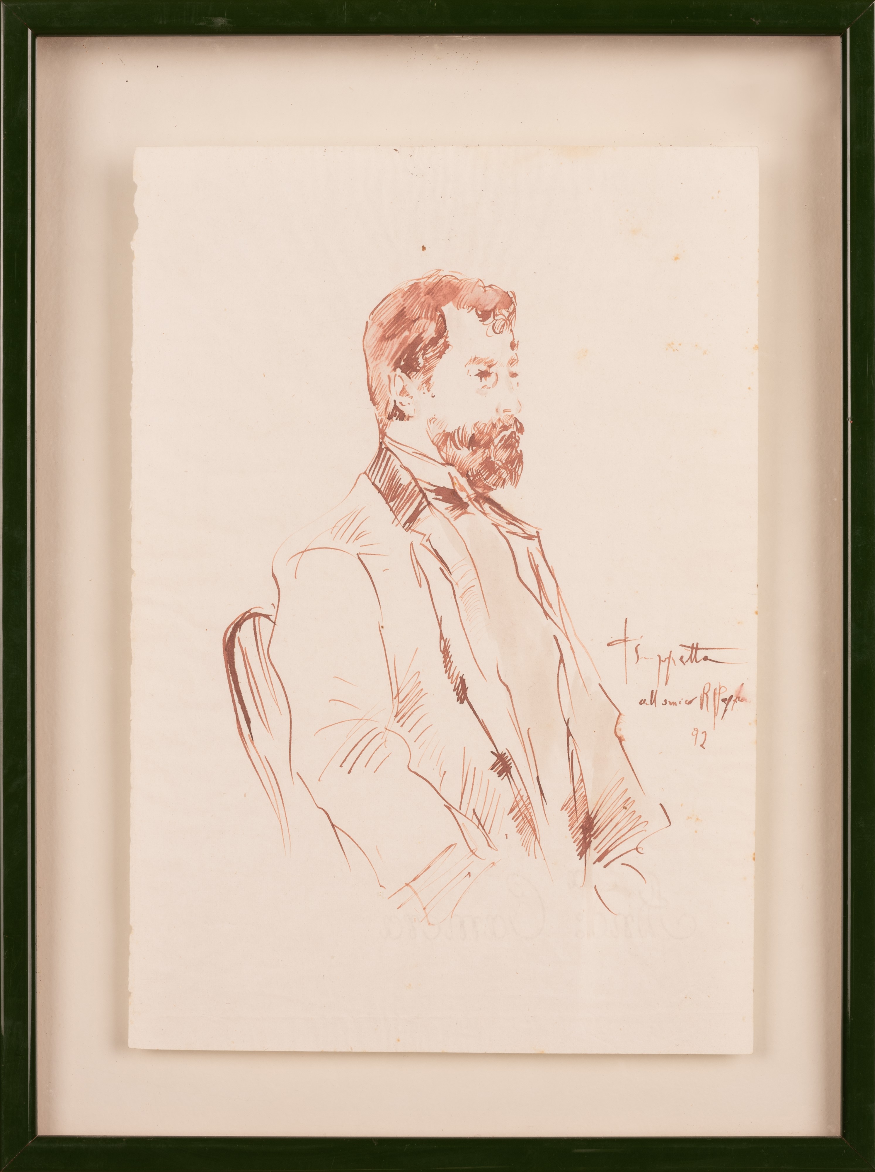 Pietro Scoppetta - Ritratto di Raffaello Pagliaccetti