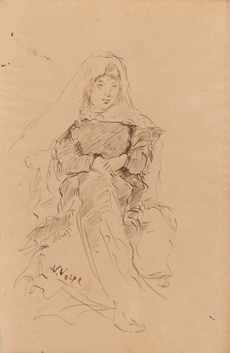 Vincenzo Volpe - Ritratto Muliebre
