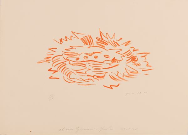 Giulio Turcato - Senza Titolo