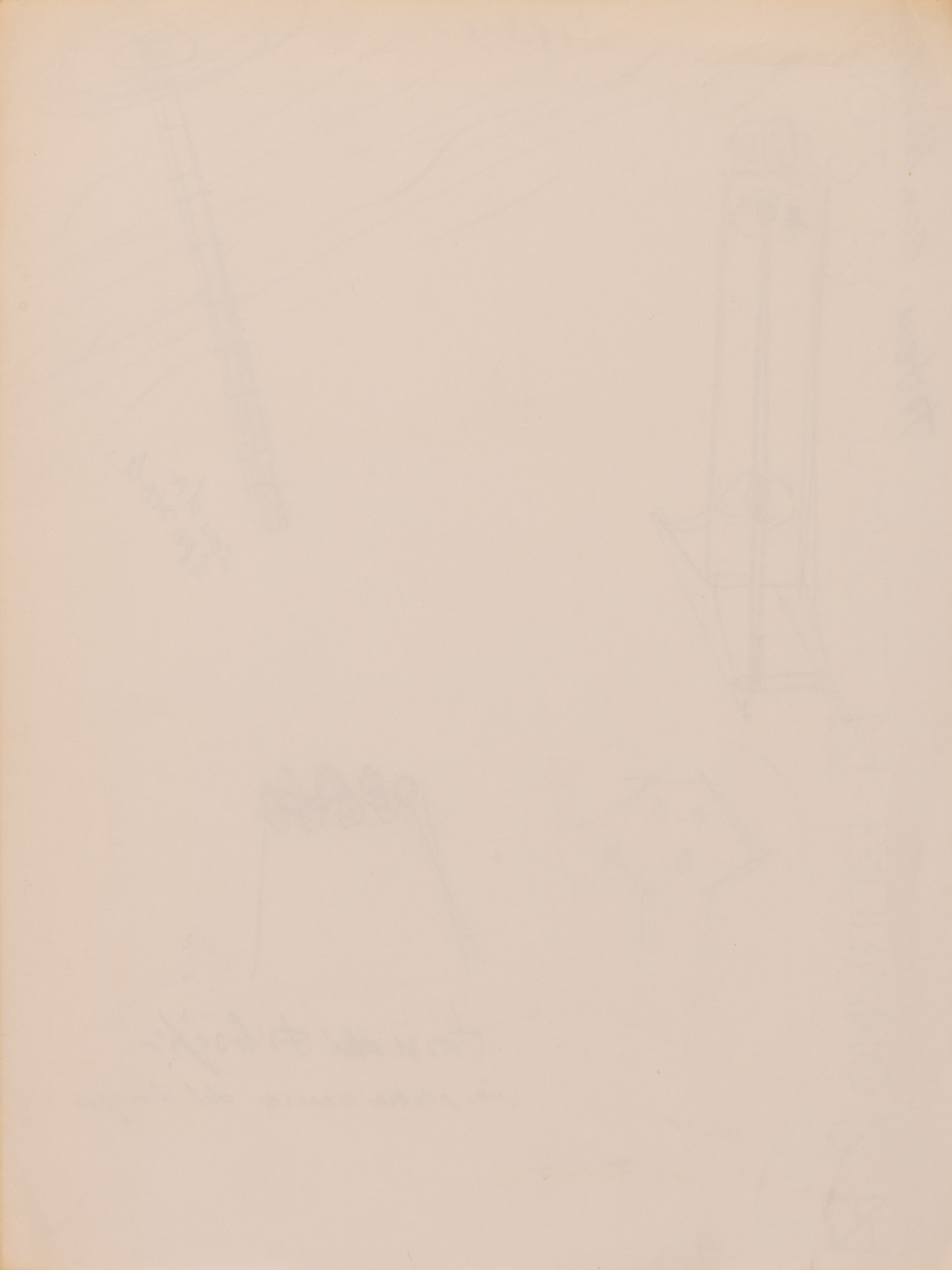 Eliseo Mattiacci - Coppia di Progetti per la Mostra Interkolumnie, a Cura di Giovanni Carandente,...