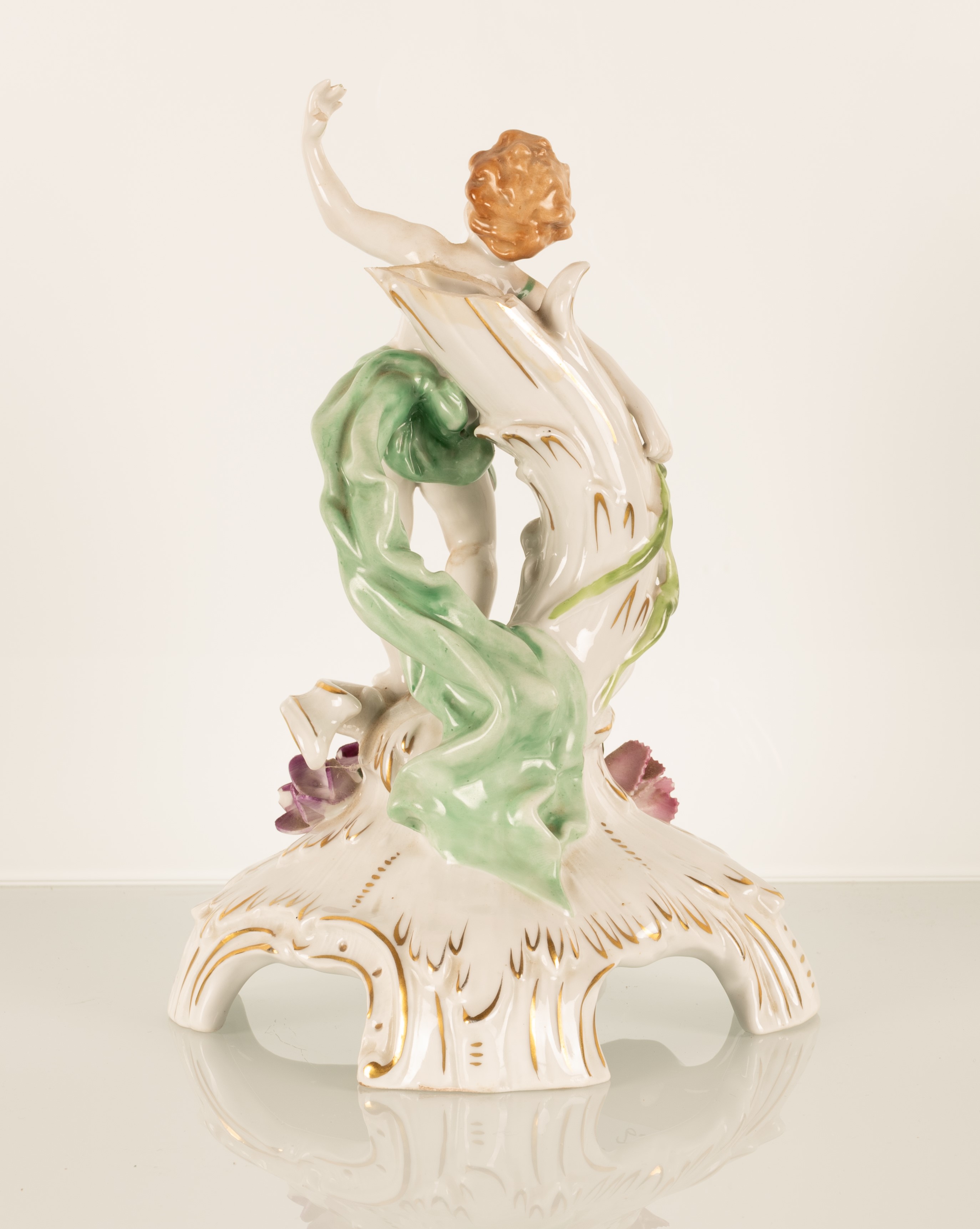 Gruppo Plastico di Porcellana. Manifattura di Capodimonte, XIX Secolo