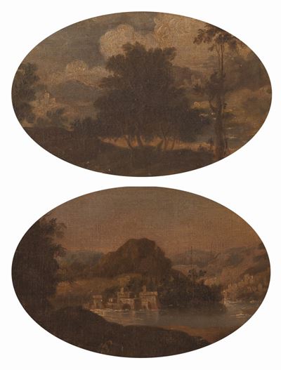Coppia di Paesaggi