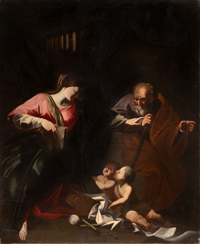 Sacra Famiglia con San Giovannino