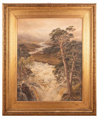 Paesaggio con Cascata