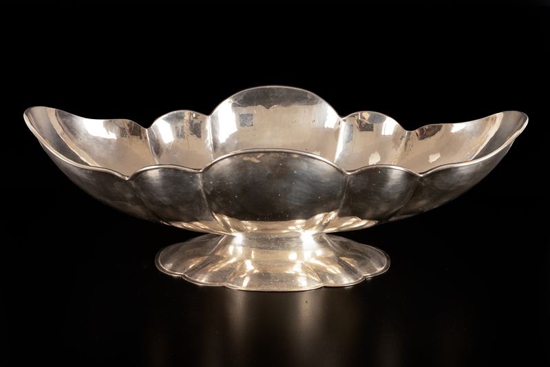 Fruttiera/centrotavola in Argento 800/000