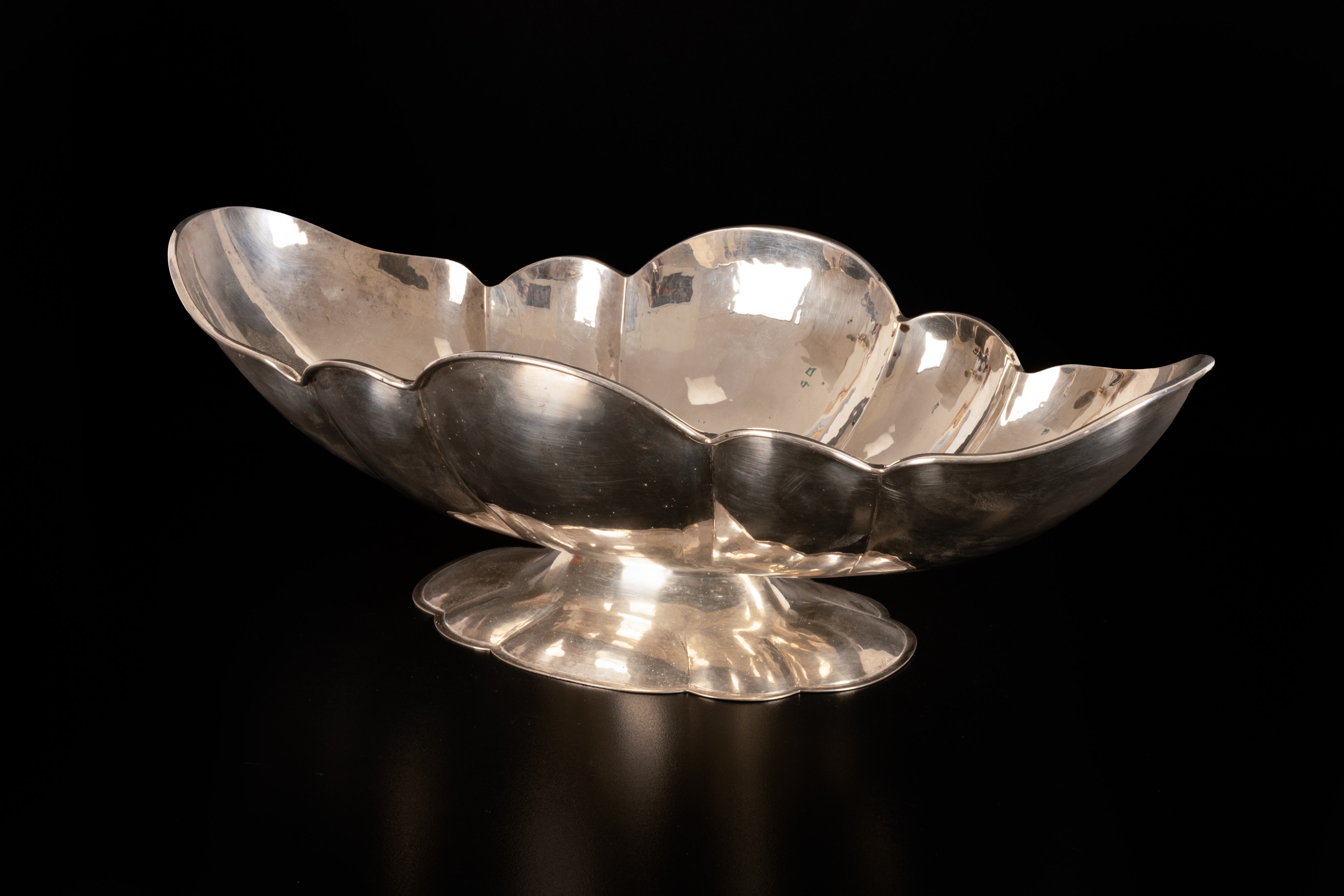 Fruttiera/centrotavola in Argento 800/000
