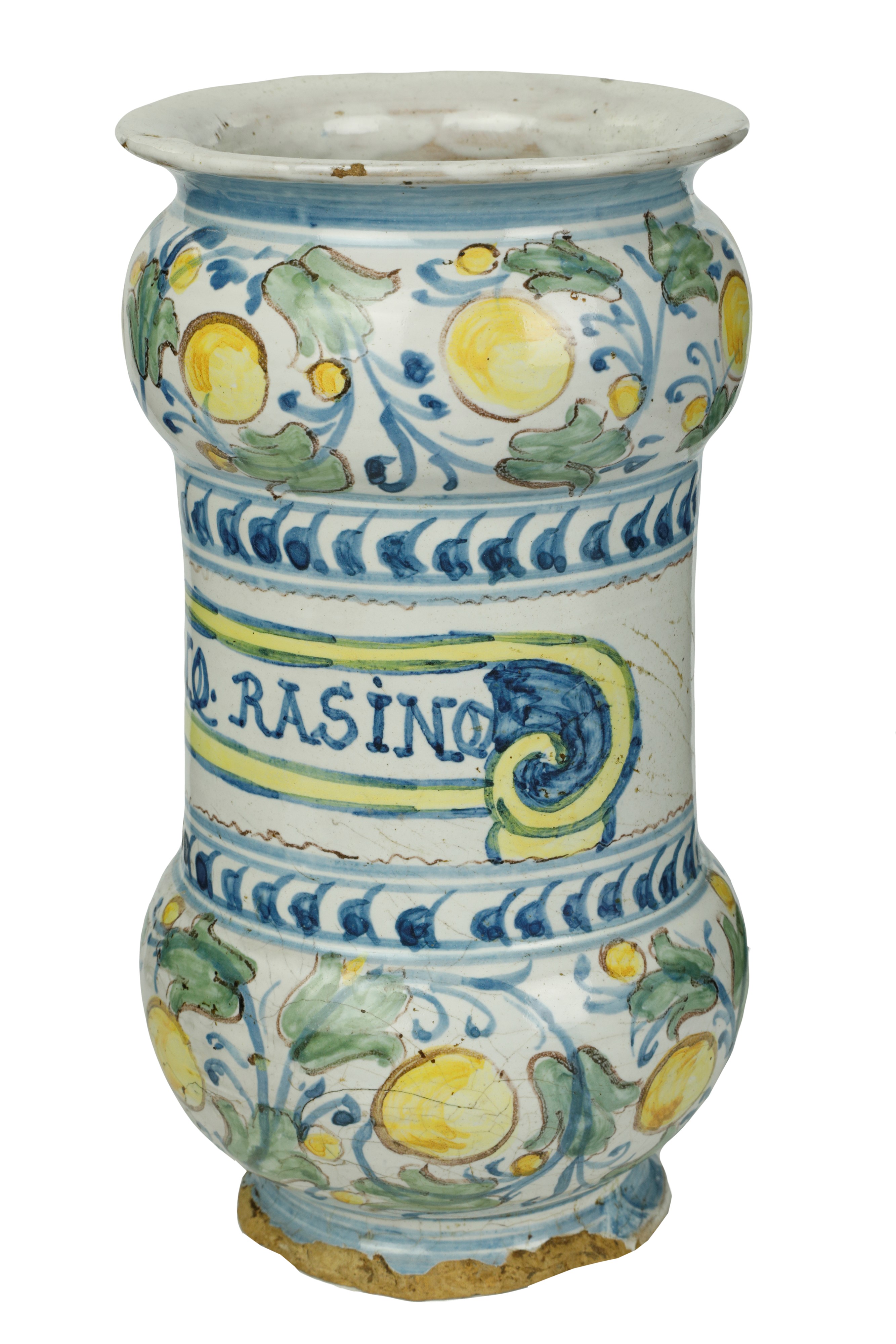 Albarello da farmacia XVII secolo . Centro Italia