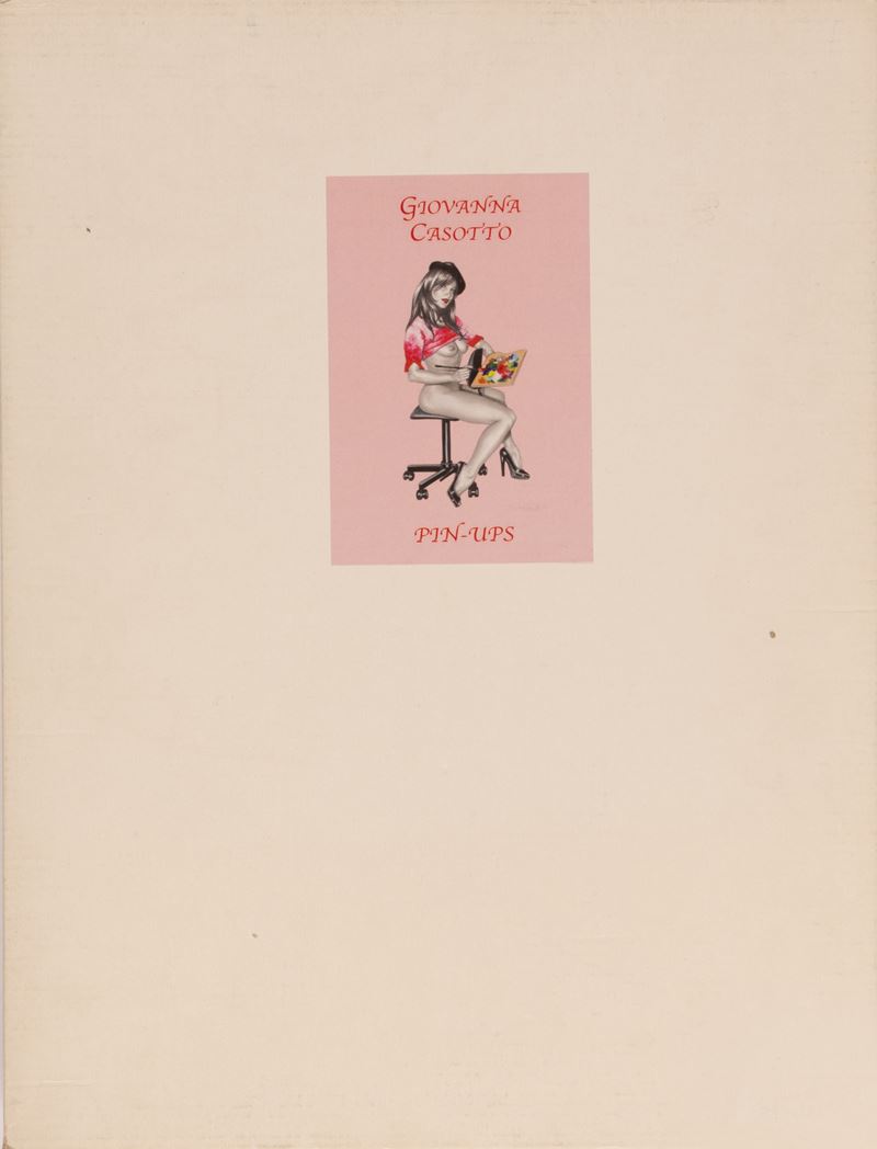 Giovanna Casotto - Pin Ups. Cartella di 12 Litografie su Cartoncino Goffrato