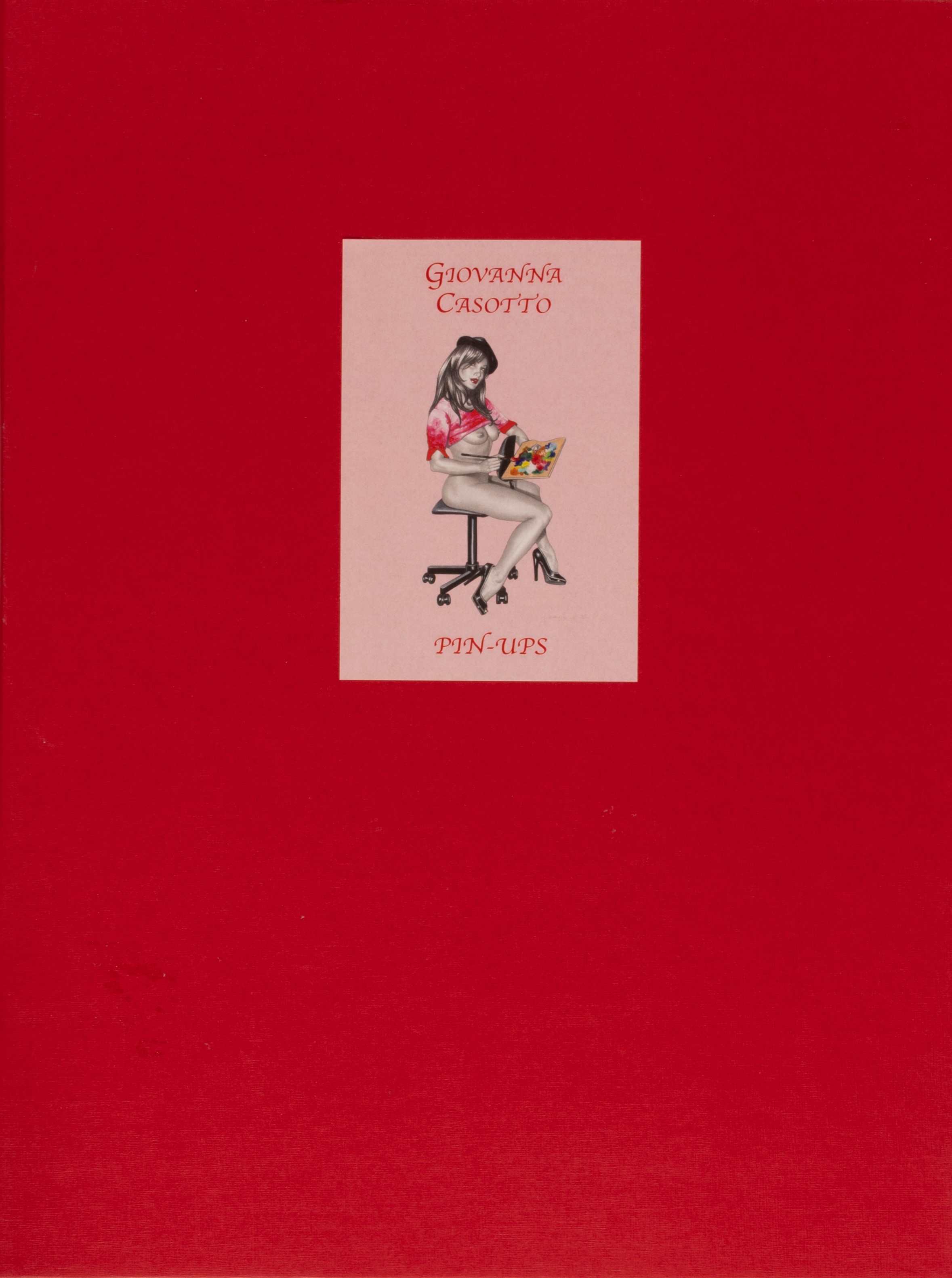 Giovanna Casotto - Pin Ups. Cartella di 12 Litografie su Cartoncino Goffrato