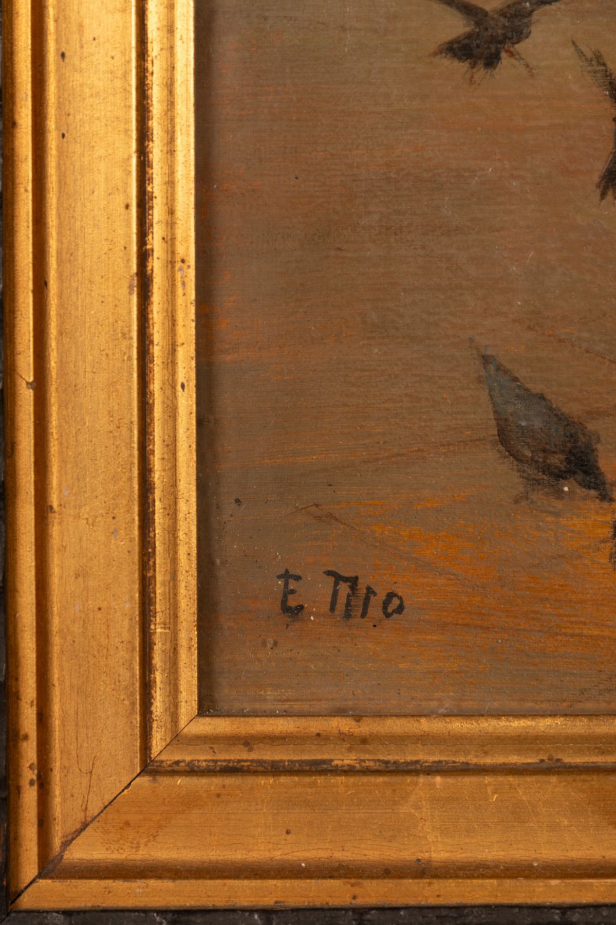 Ettore Tito - Davanti la Basilica