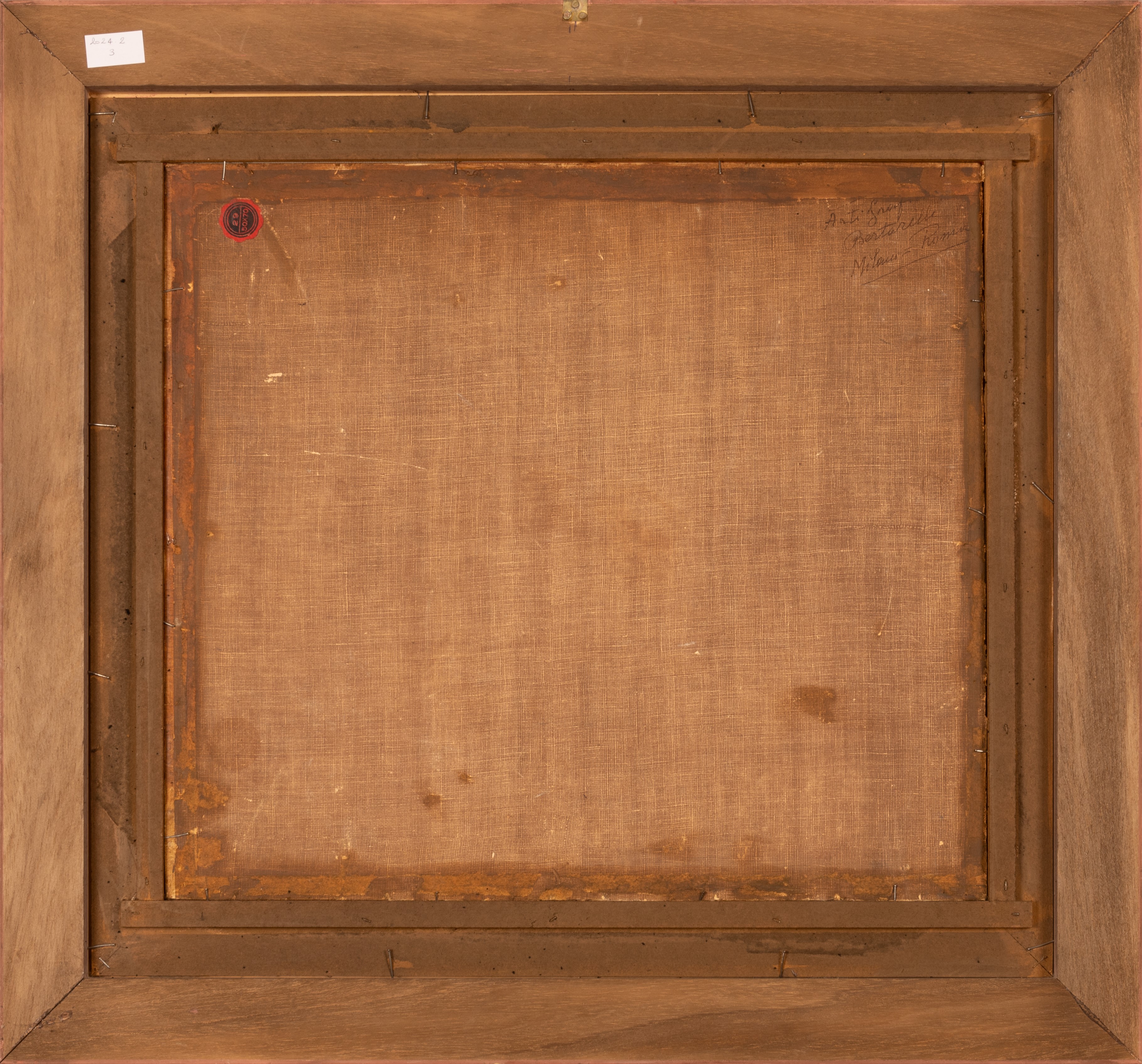 Basilio Cascella - Profilo di Giovane Donna tra Rami di Pesco Fiorito