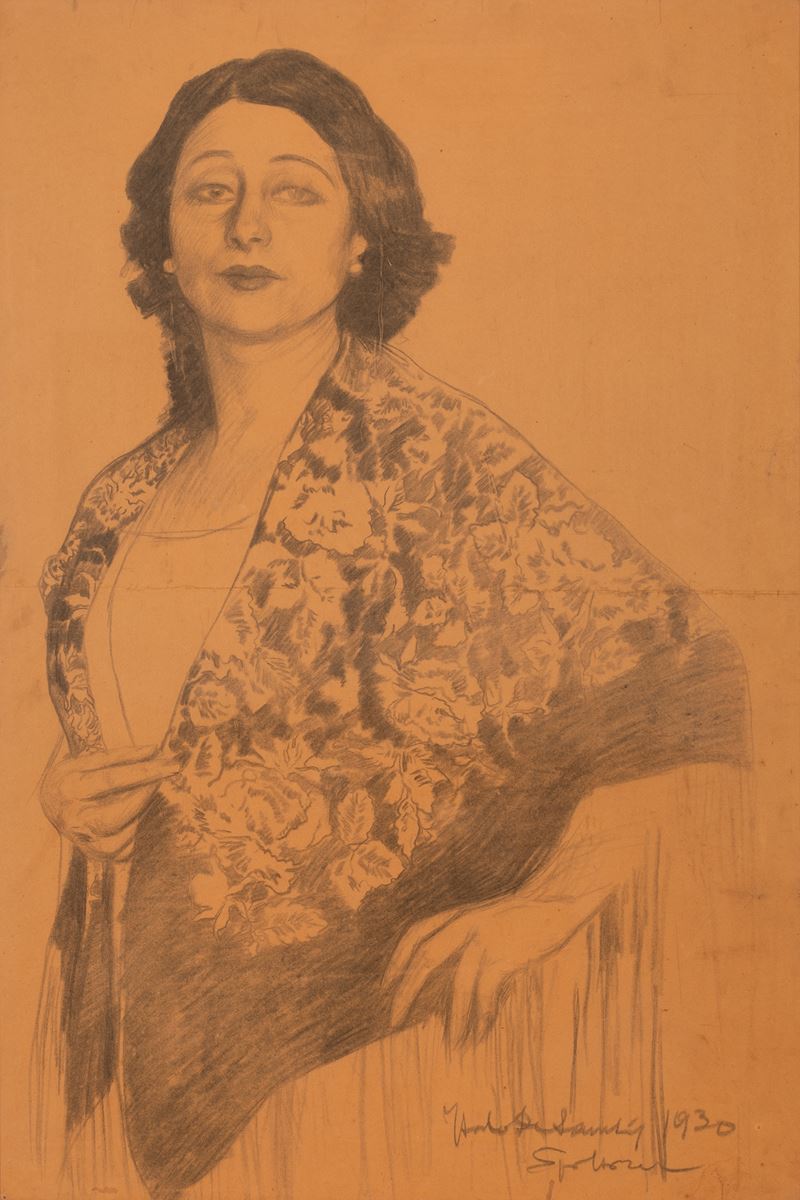 Ritratto di nobildonna con scialle