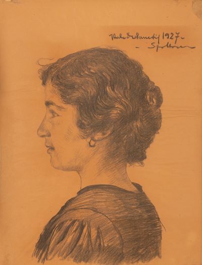 Profilo di Giovane Donna