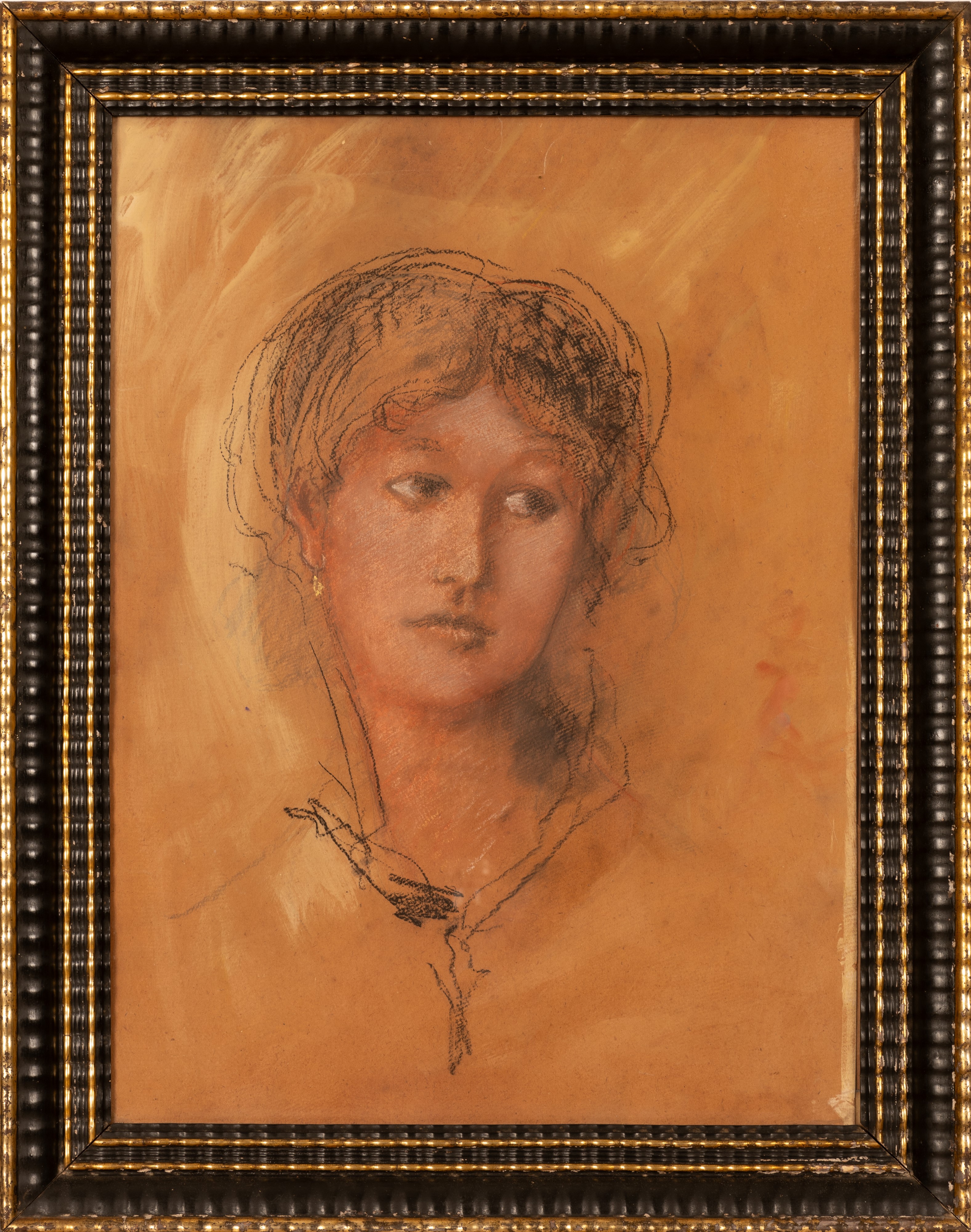 Francesco Paolo Michetti - Volto di Donna