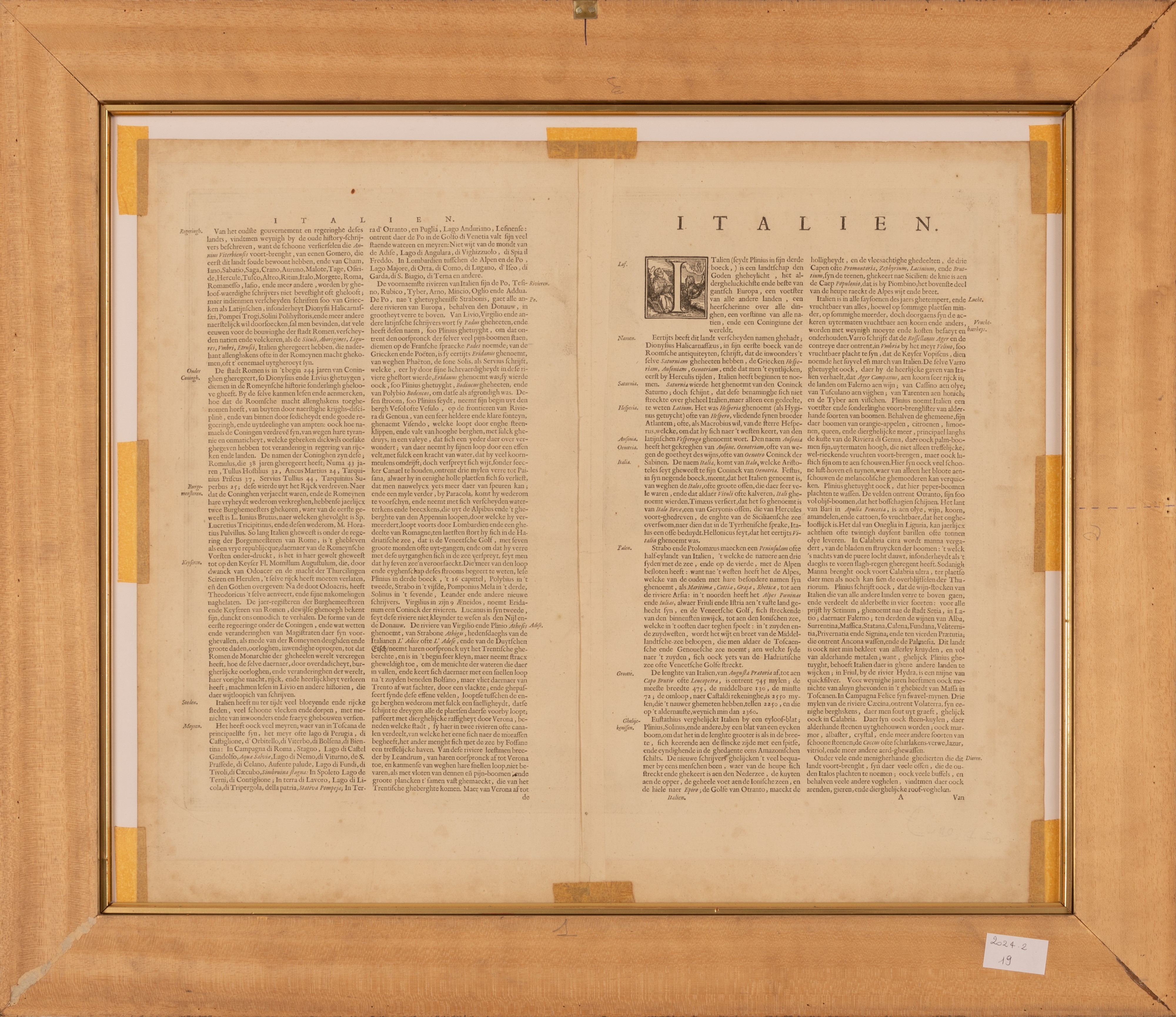 Nova Italiae Delineatio