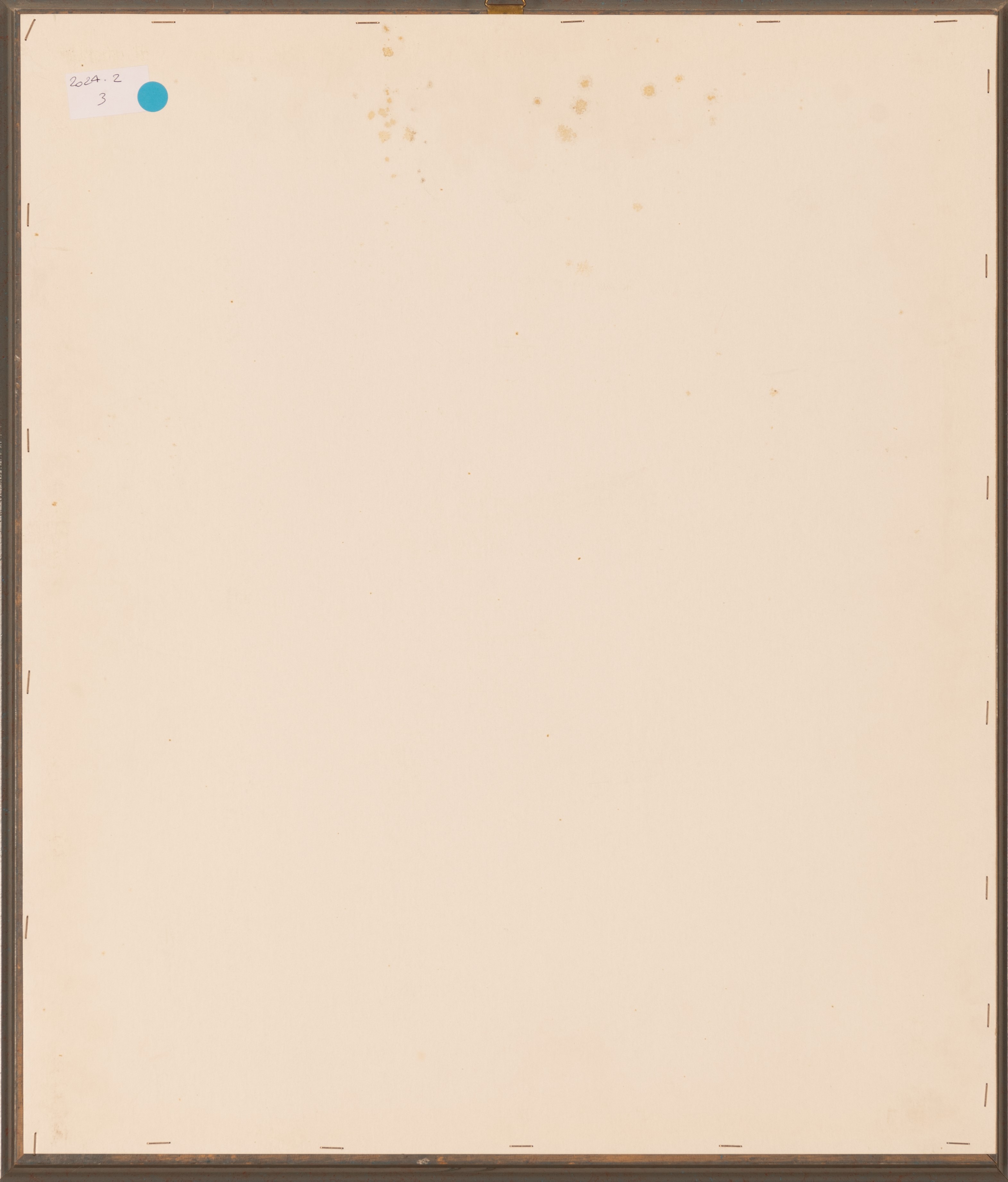Studio di figura maschile di tergo