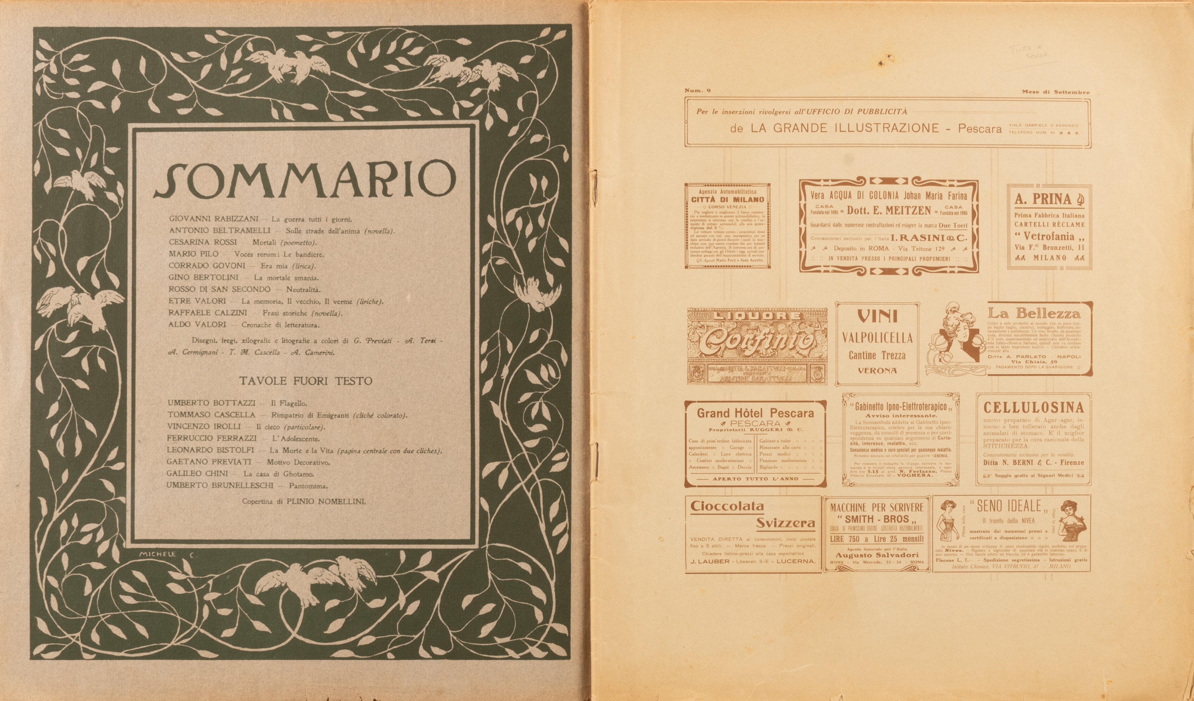 La grande Illustrazione anno I, n. 9