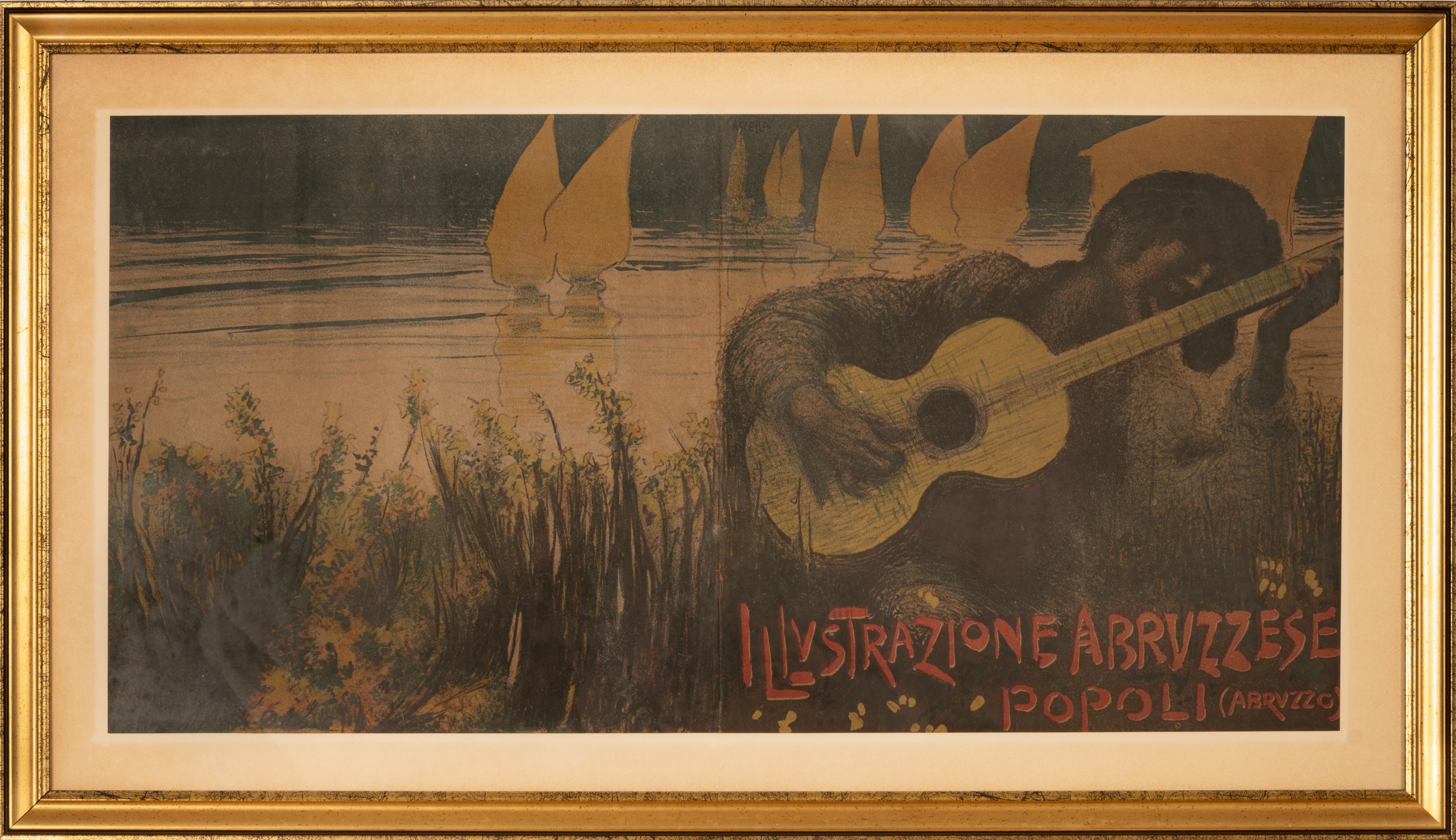 Doppia copertina in cornice di Illustrazione Abruzzese, serie II anno I, fascicolo III