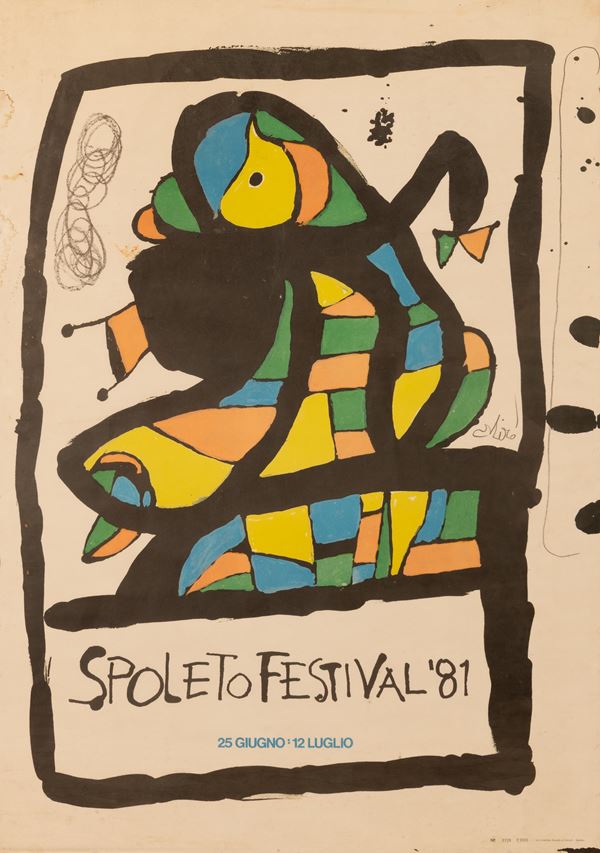 Joan Mir&#242; - Spoleto Festival '81