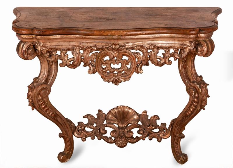 Consolle in stile Luigi XV