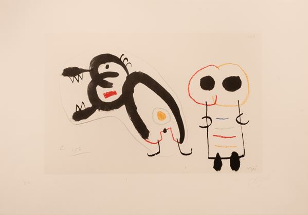 Joan Mir&#242; - Enfance d'Ubu XII