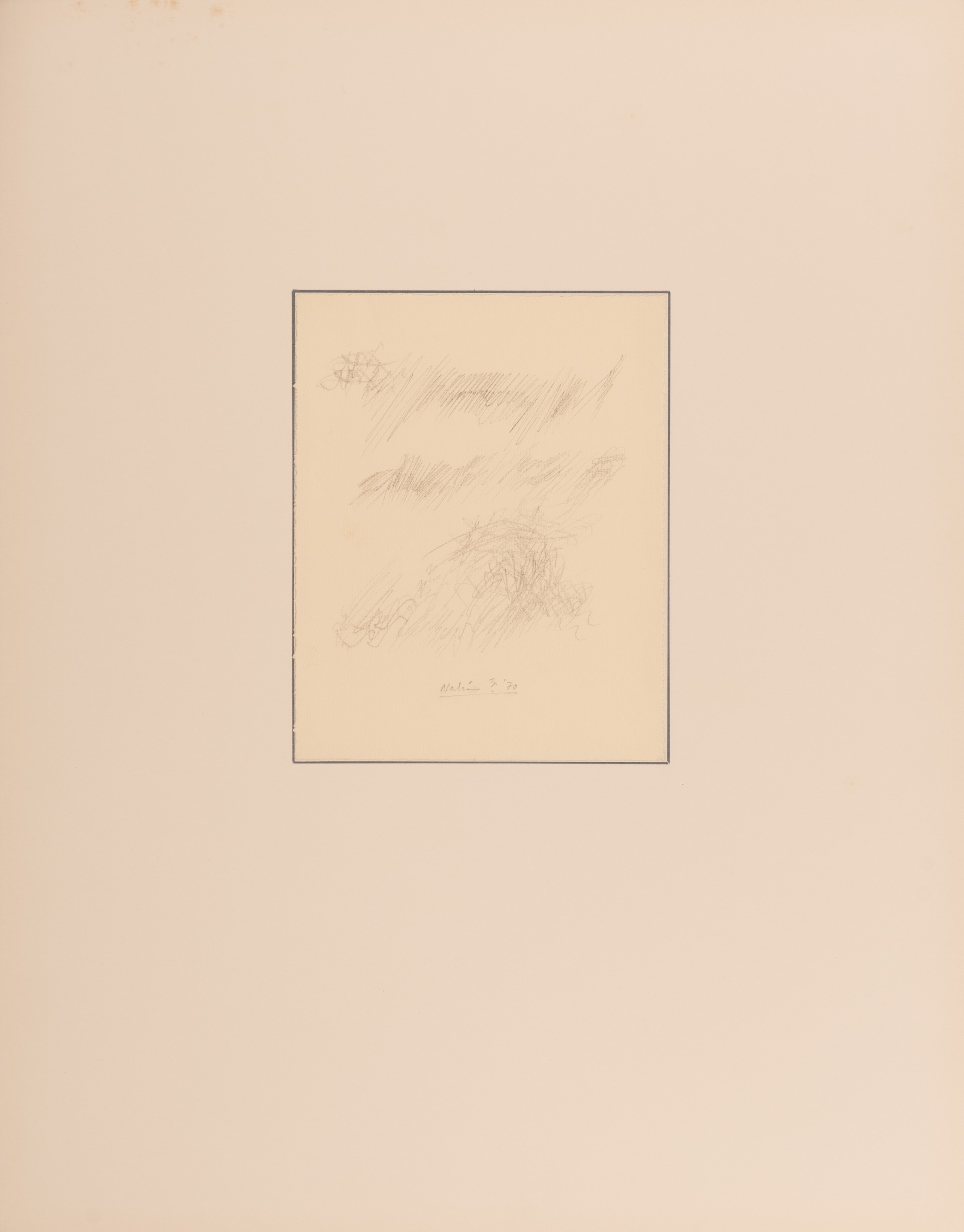 Lotto di due disegni