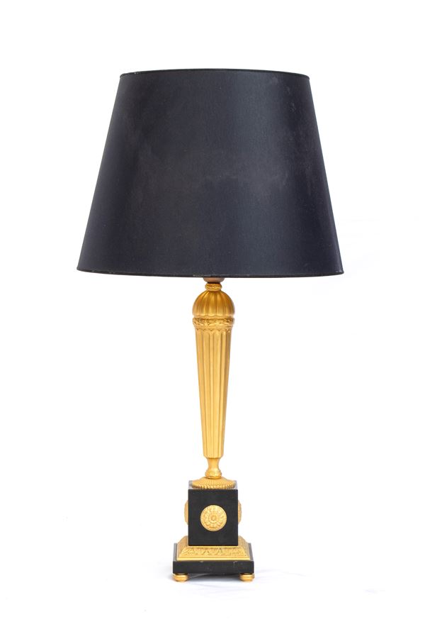 Empire style table lamp 