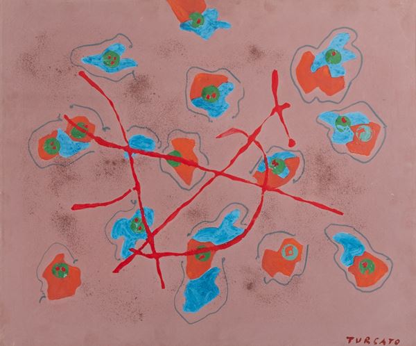 Giulio Turcato - Composizione con Timbri