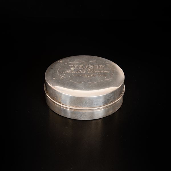 Tabacchiera in argento 800/000 573FI ( D. Zaccaro - Firenze)