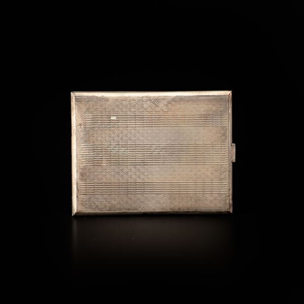 Porta sigarette in argento in argento 800/000