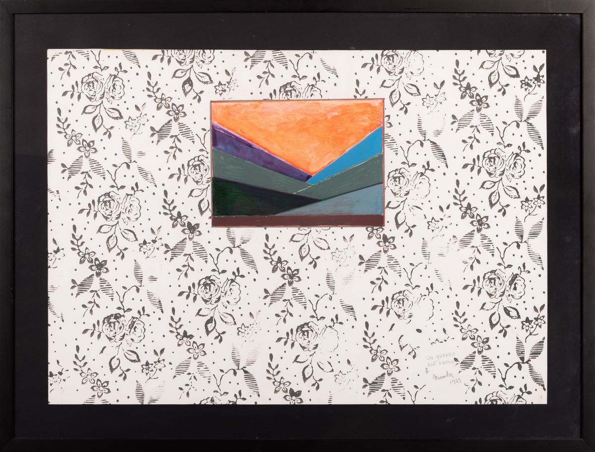 Renato Mambor - Un Quadro Già Fatto, 1989