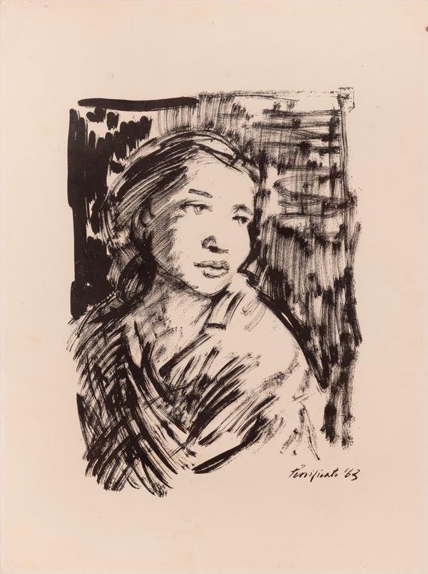 Domenico Purificato - Figura femminile