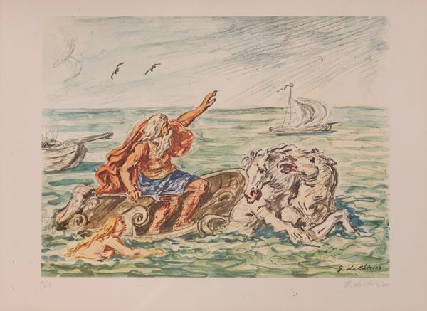 Giorgio De Chirico - Poseidone