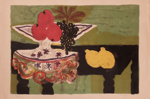 Henri Matisse - Natura morta nello studio verde