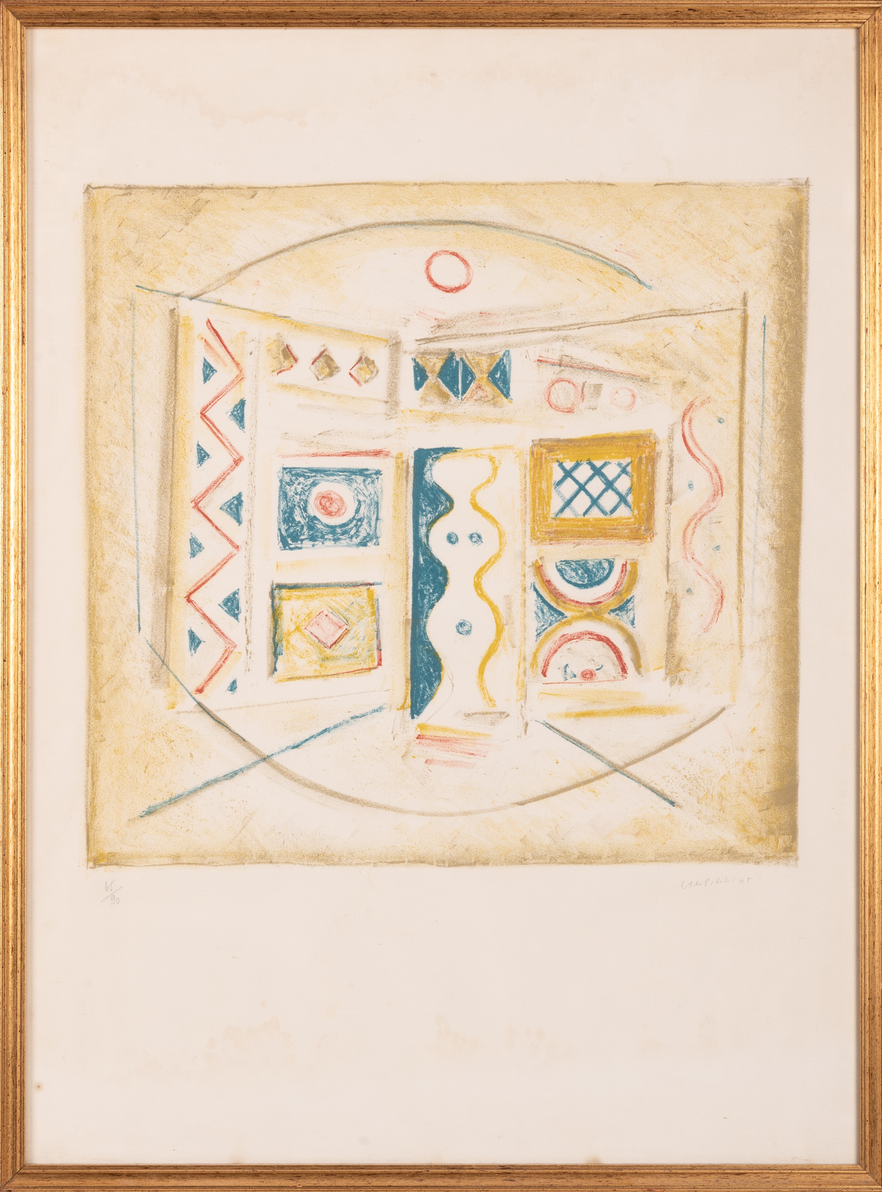 Max Ihlenfeld Massimo Campigli - Composizione