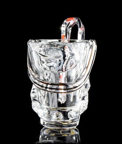 Vaso in Vetro di Murano con Murrine