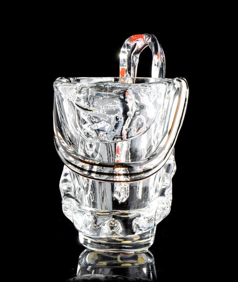 Vaso in Vetro di Murano con Murrine