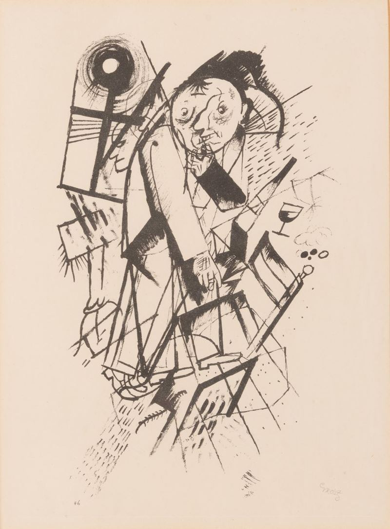 George Grosz - Franz Jung Gewidmet