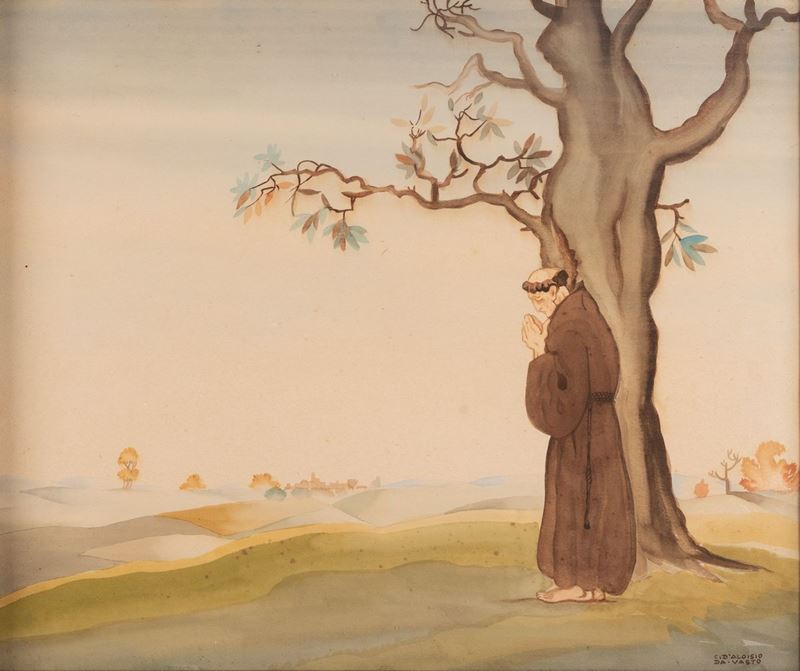 Carlo D'aloisio - San Francesco Sotto L'ulivo