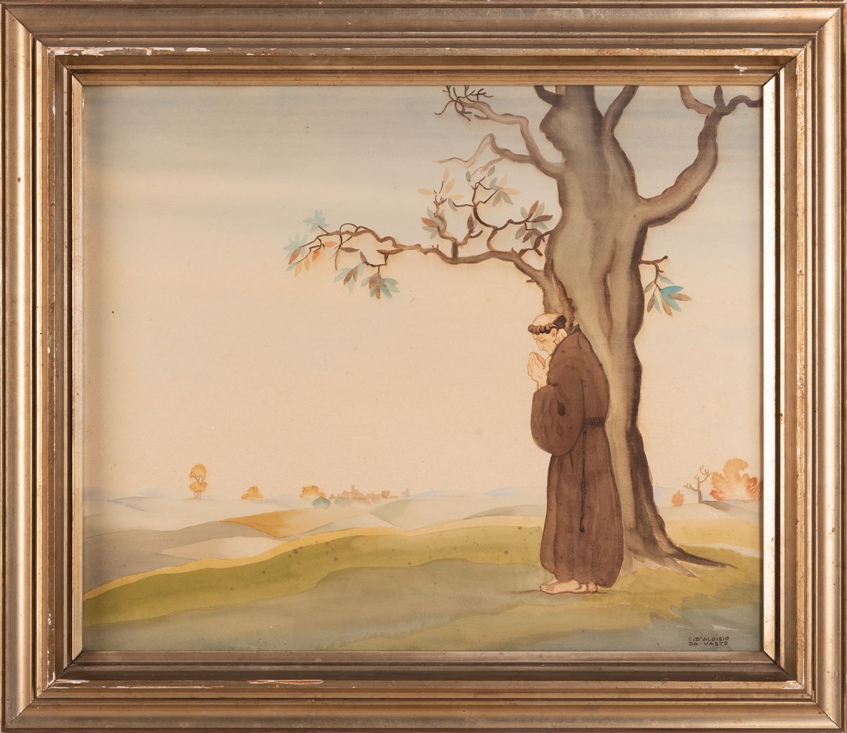 Carlo D'aloisio - San Francesco Sotto L'ulivo