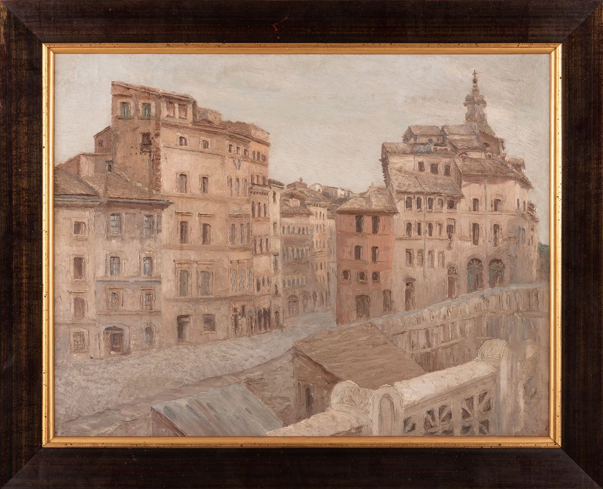 G Epifani - Veduta di Roma