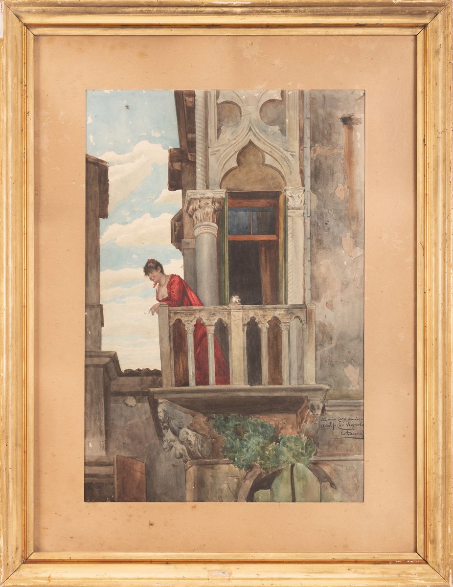 Enrico Tarenghi - Fanciulla al Balcone