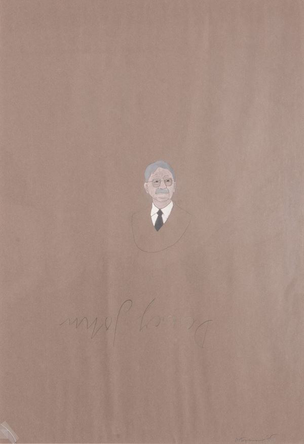 Gianfranco Notargiacomo - Ritratto di John Dewey