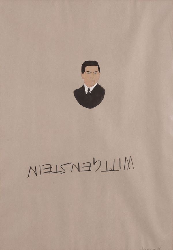 Gianfranco Notargiacomo - Ritratto di Wittgenstein