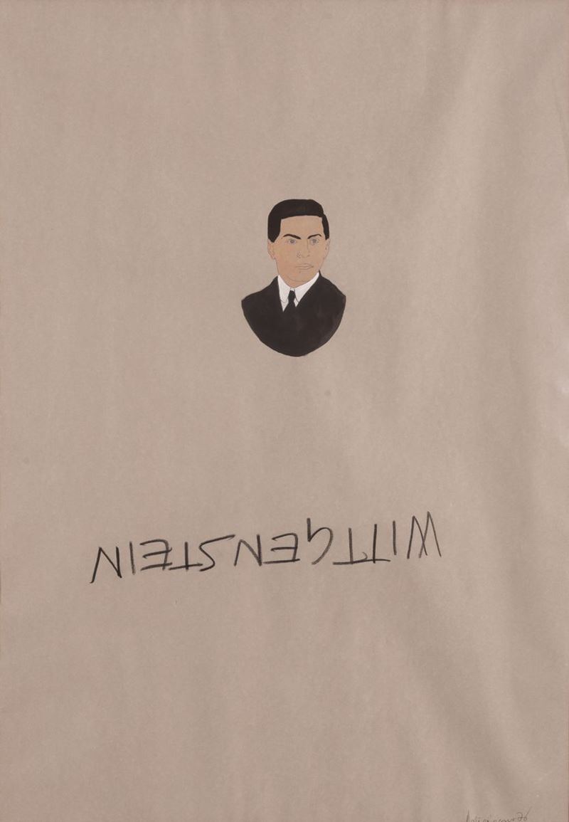 Gianfranco Notargiacomo - Ritratto di Wittgenstein