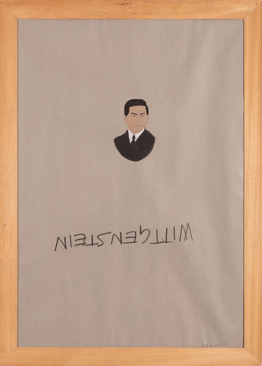 Gianfranco Notargiacomo - Ritratto di Wittgenstein