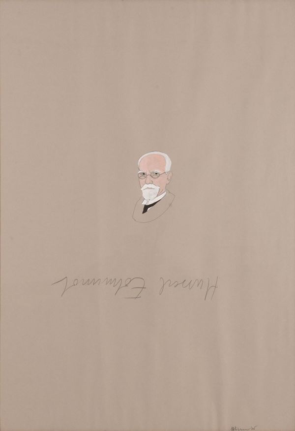 Gianfranco Notargiacomo - Ritratto di Edmund Husserl