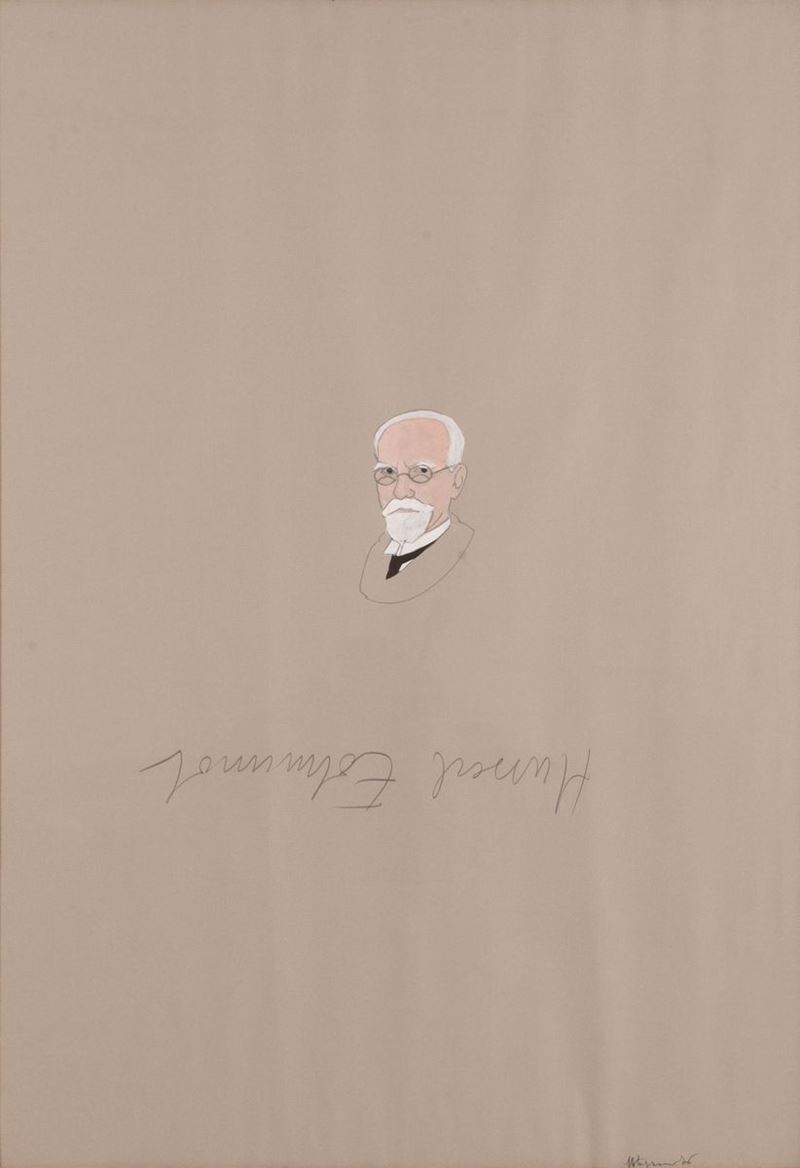 Gianfranco Notargiacomo - Ritratto di Edmund Husserl